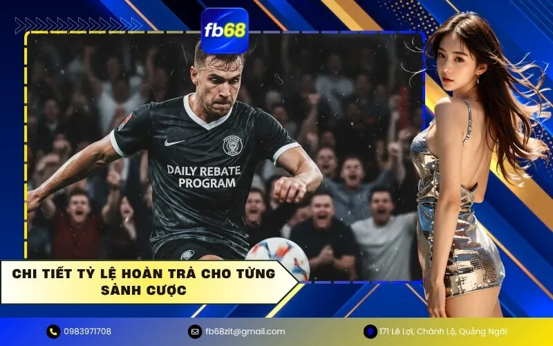 Chi Tiết Tỷ Lệ Hoàn Trả Cho Từng Sảnh Cược