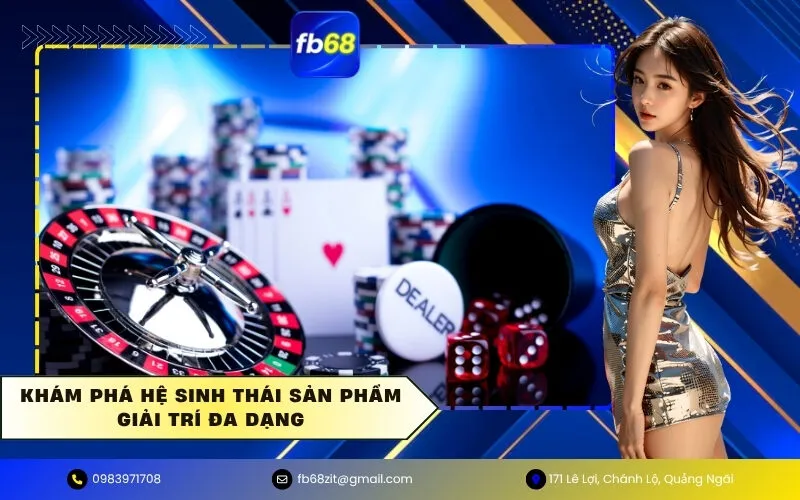 Khám phá hệ sinh thái sản phẩm giải trí đa dạng