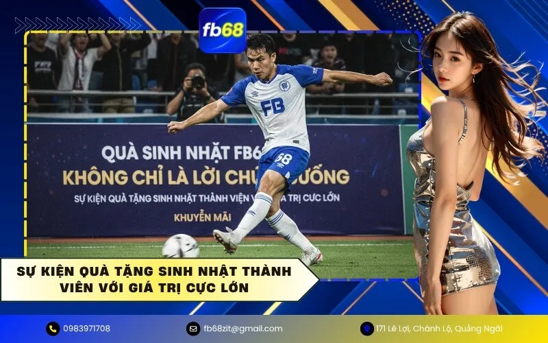 Quà tặng sinh nhật thành viên