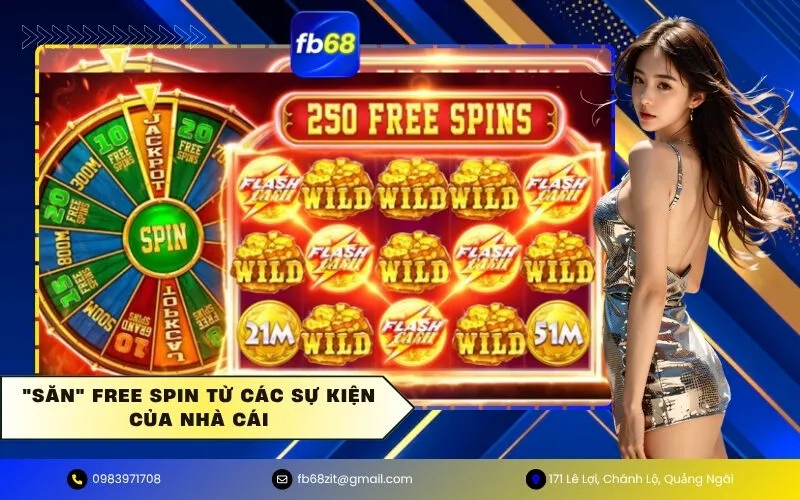 Săn Free Spin từ các sự kiện của nhà cái