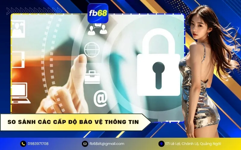 So sánh các cấp độ bảo vệ thông tin