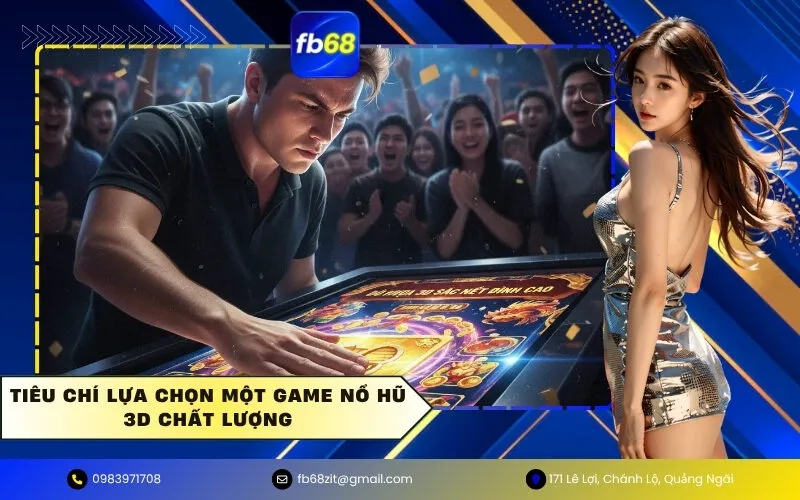 Tiêu chí lựa chọn một game nổ hũ 3D chất lượng