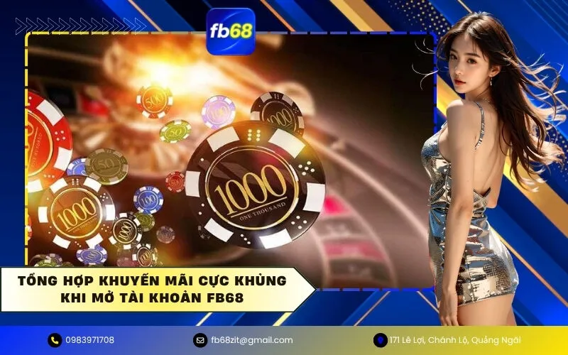 Tổng hợp khuyến mãi cực khủng khi mở tài khoản FB68