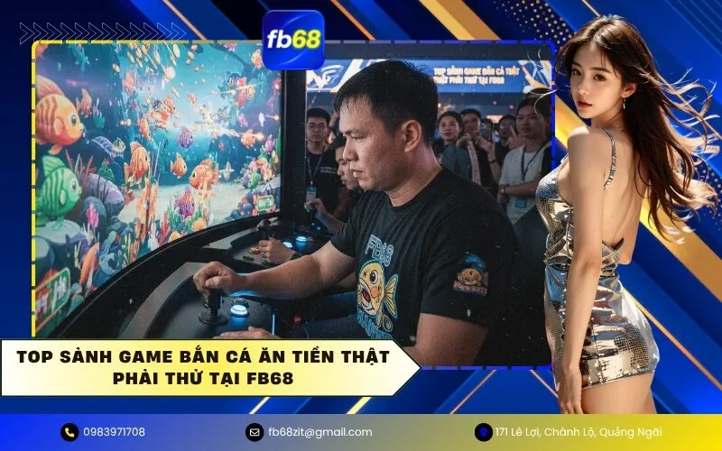 Top sảnh game bắn cá ăn tiền thật phải thử tại FB68
