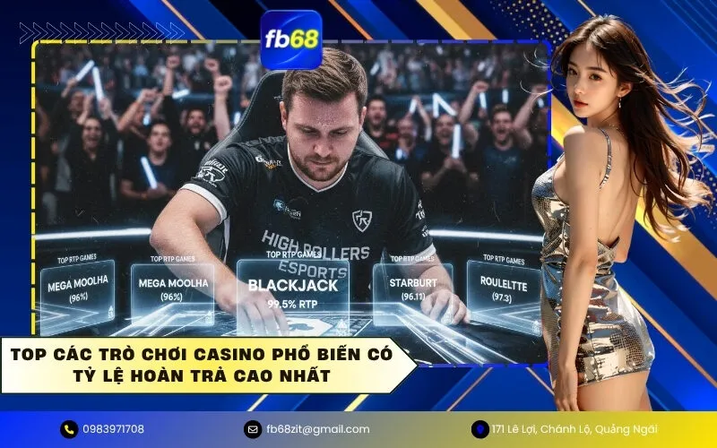 Trò Chơi Casino Phổ Biến